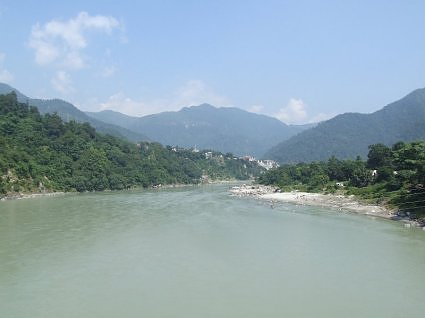 River ganga at Rishikesh