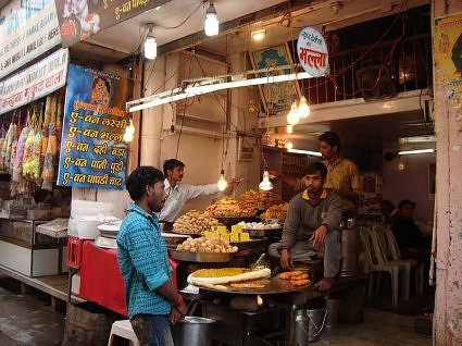 Sweet shop Vrindavan