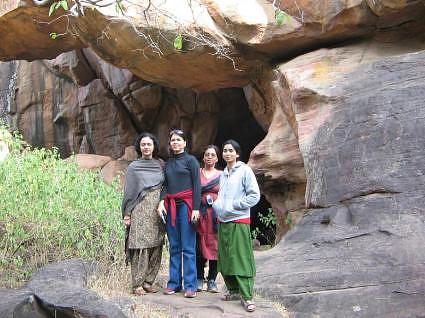 Bhimbetka caves, Madhya Pradesh, India