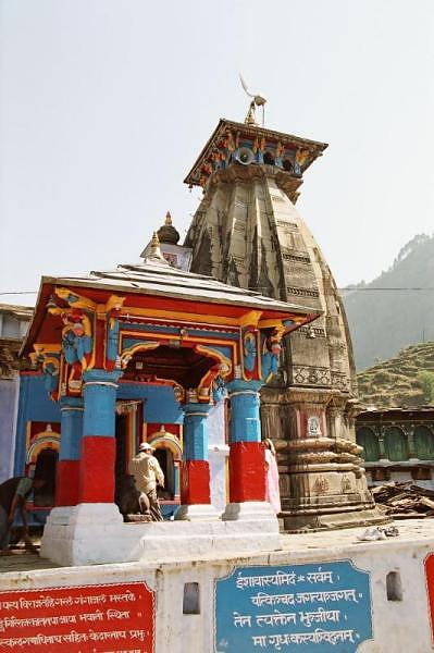 Panchkedar Ukhimath temple, Uttarakhand, Garhwal Himalaya India