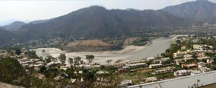 Srinagar in Garhwal Himalaya