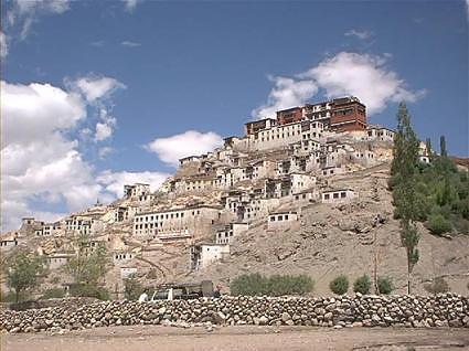 Thikse monastery and library, Leh