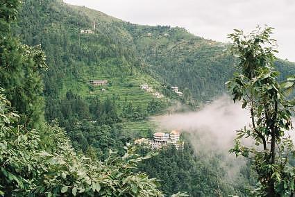 A view of Dalhousie, Himachal Pradesh, India