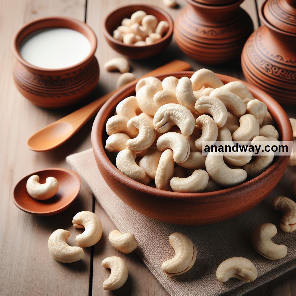 Cashew Nut Recipes for a Vegetarian Diet Plan, No Onion Garlic Recipes