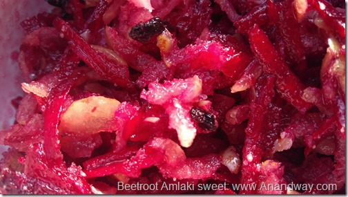 Amla Beetroot Indian dessert salad recipe (4)